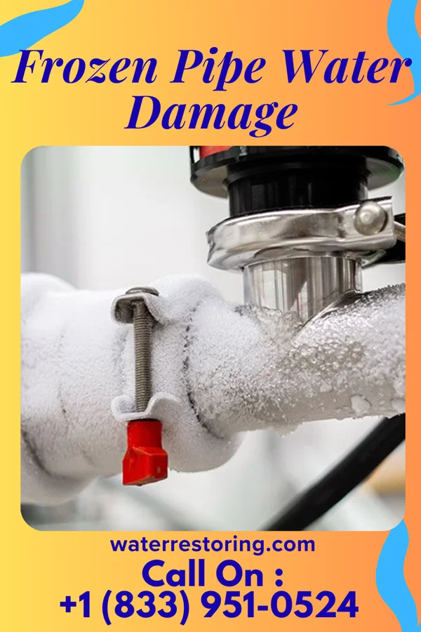 Frozen Pipe Water Damage in Tawas City, MI